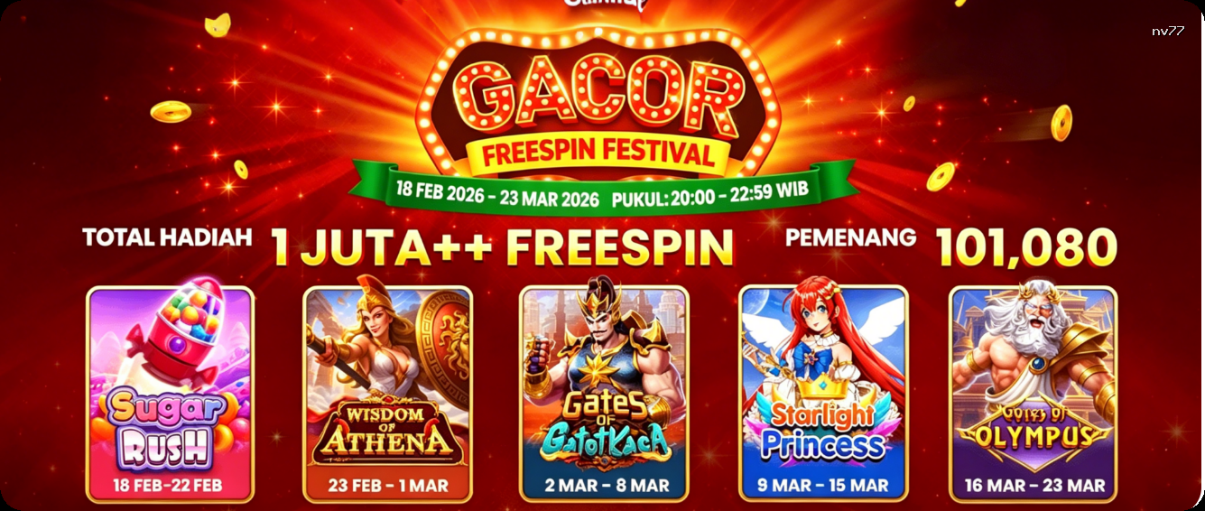 Login nv77 Sekarang Bonus Melimpah